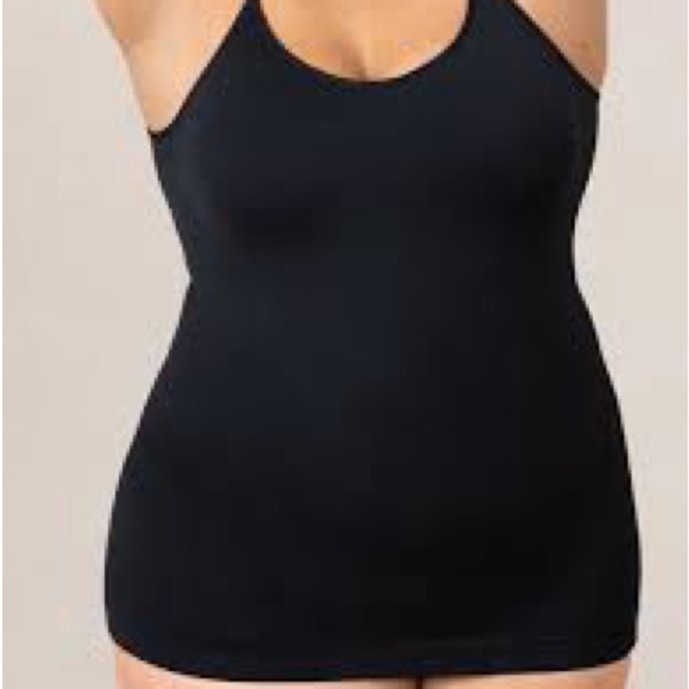 Shapermint Essentials All Day Every Day Scoop Neck Cami Black - Picture 4 of 4
